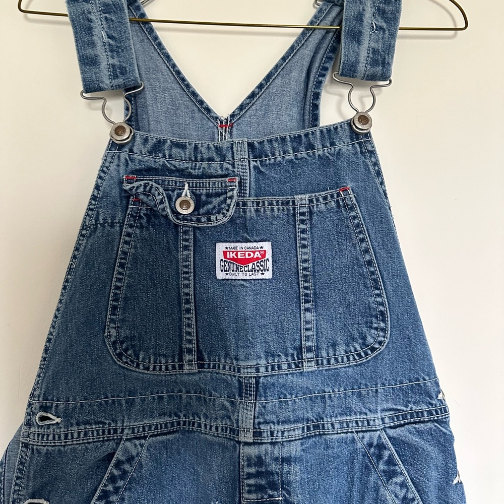 Vintage Ikeda Blue Denim Overalls